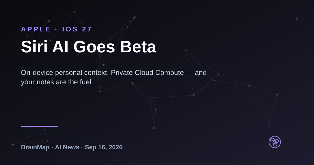 Siri AI trên iOS 27: Apple đưa ngữ cảnh cá nhân lên trợ lý ngay trên thiết bị