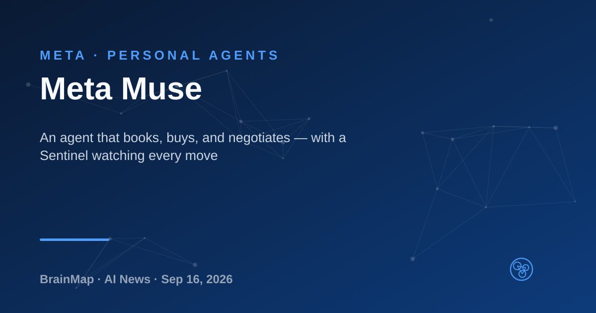 Meta Muse: The Personal Agent That Keeps Working After You Close the App