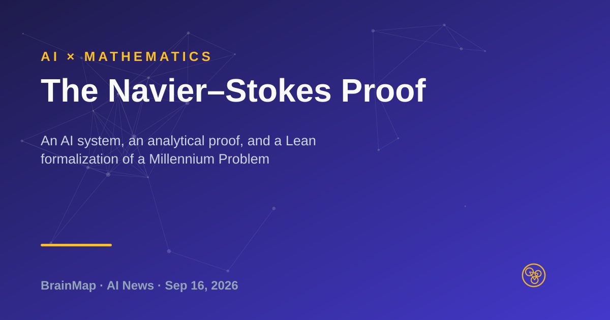 OpenAI Claims the Navier–Stokes Millennium Problem — With a Lean Proof Attached