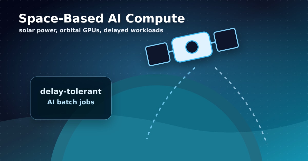 Starcloud and the Case for Space-Based AI Compute